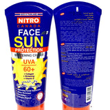 Nitro Canada Face Sun Protection Whitening Cream SPF 60+ – Collagène & Vitamine E